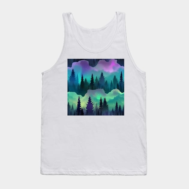 Aurora Bliss T-Shirt Collection Tank Top by nomanians